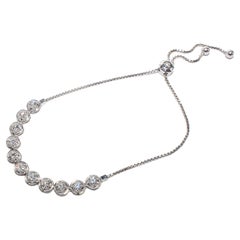 Bracciali a catena con diamanti