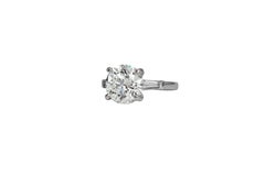 J. Birnbach Forevermark 3,01 ct H VS2 Rundbrillanten-Ring mit drei Steinen