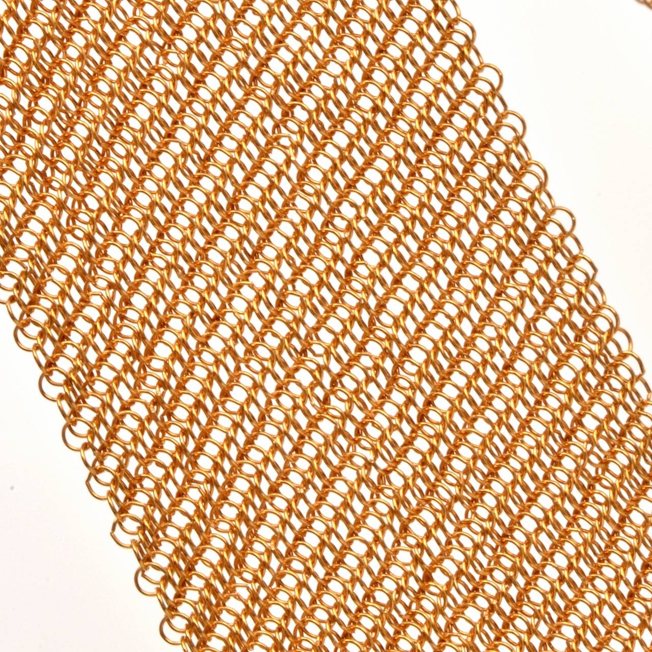 Women's Tiffany & Co. Elsa Peretti Mesh Fluid Gold Scarf Necklace