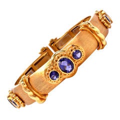 Designer Gold Heavy Cuff Bracelet