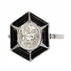 Vintage Fancy Light Yellow Cushion-Cut Diamond Platinum Engagement Ring