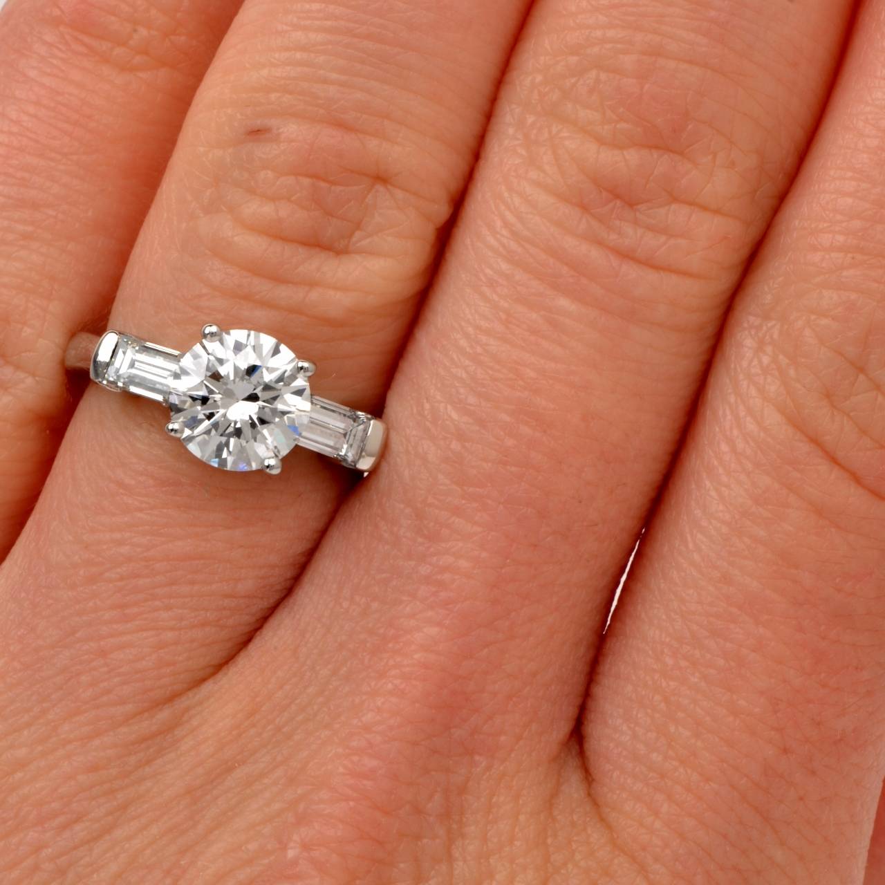 Brilliant-Cut Diamond Engagement Ring 2