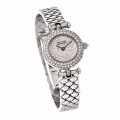 Van Cleef & Arpels Lady's White Gold Diamond Wristwatch