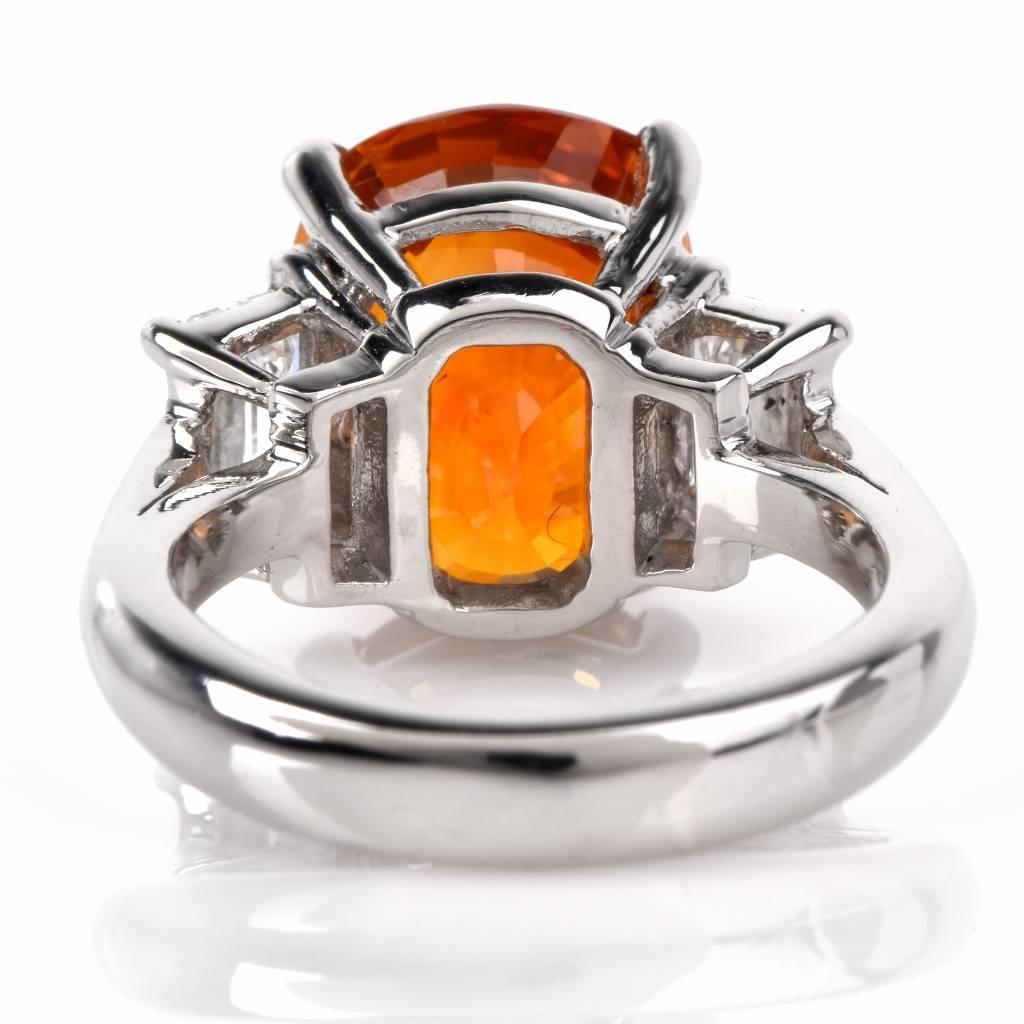 orange stone ring