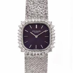 Patek Philippe Ladies Yellow Gold Diamond Ellipse Wristwatch