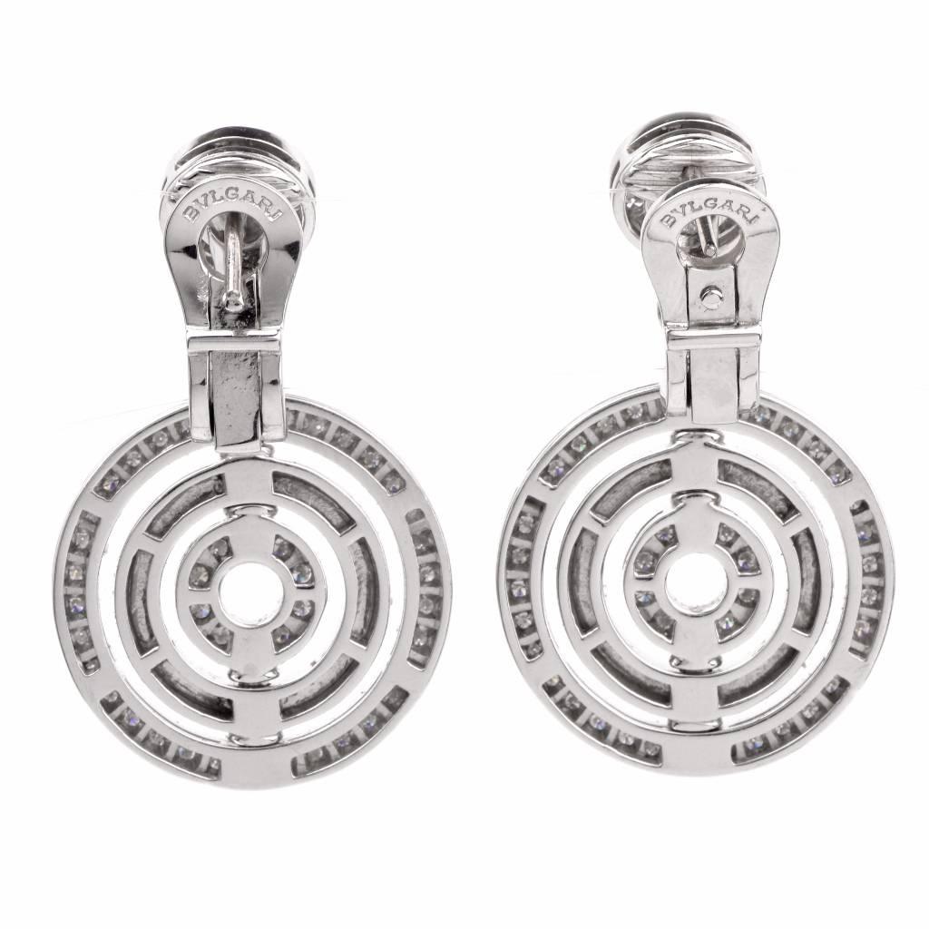 bulgari diamond earrings