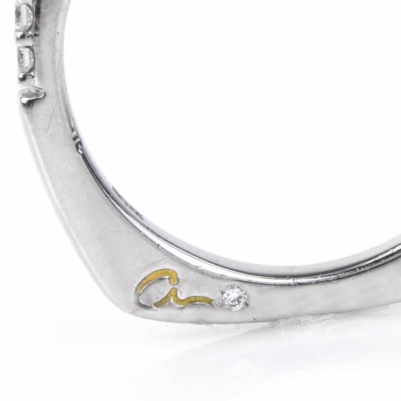 Art Deco .75 Carat GIA Certified Asscher Cut Diamond Platinum Engagement Ring For Sale 2