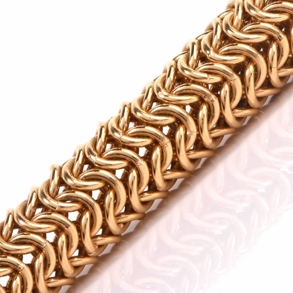 1980er Jahre Tiffany & Co. Choker-Halskette mit Diamanten aus Gold 1