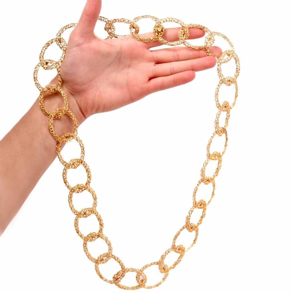 opera chain necklace