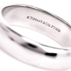Tiffany & Co. Platinum Wedding Band Ring