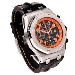 Audemars Piguet Stainless Royal Oak Offshore Volcano Chronograph Wristwatch