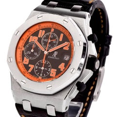 Used Audemars Piguet Stainless Royal Oak Offshore Volcano Chronograph Wristwatch