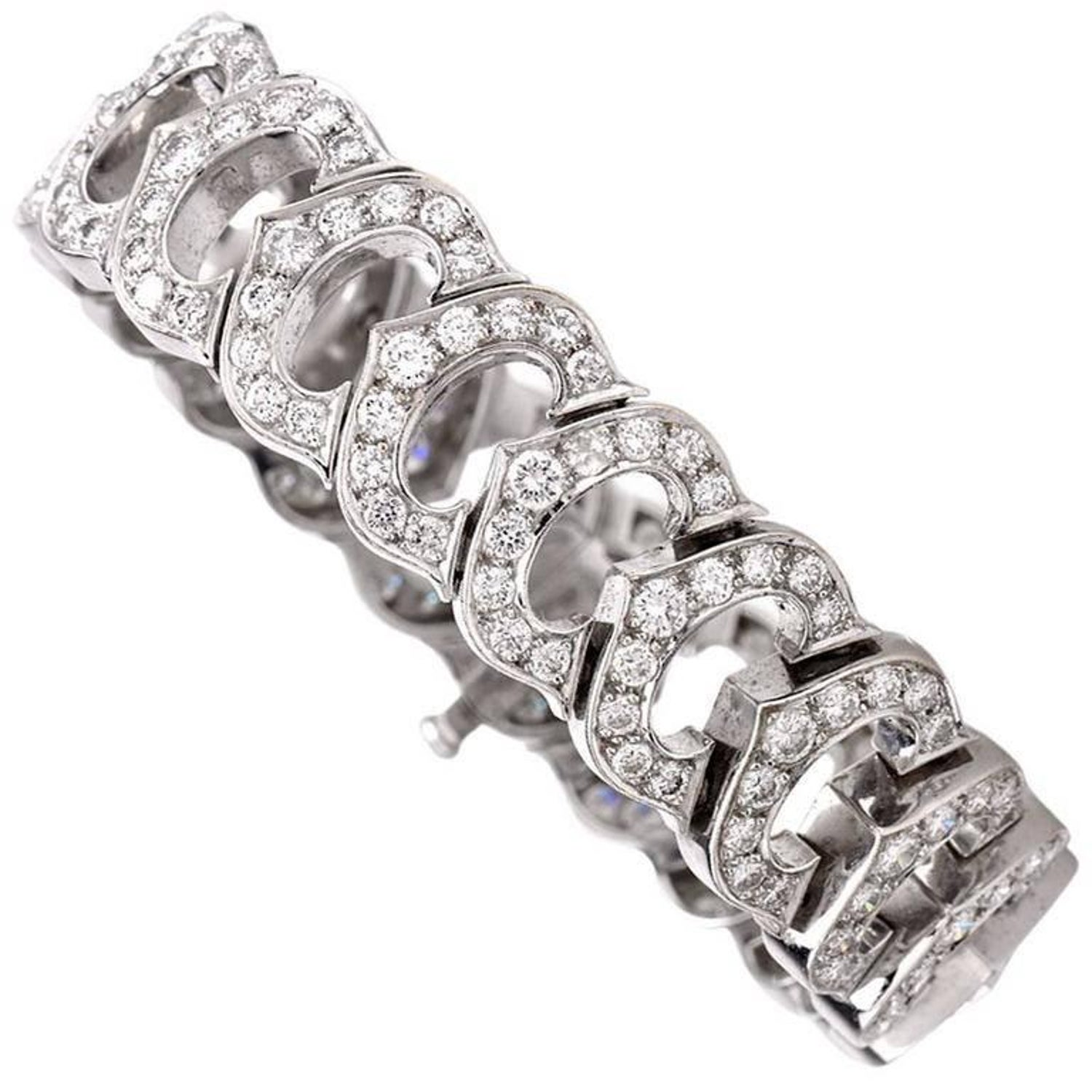 Cartier Tennis Bracelets - 16 For Sale at 1stDibs | 10k diamond tennis  bracelet, 11 carat cartier bracelet, 3 diamond bracelet