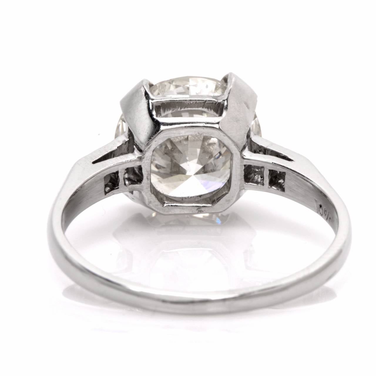 Diamond Platinum Engagement Ring 2