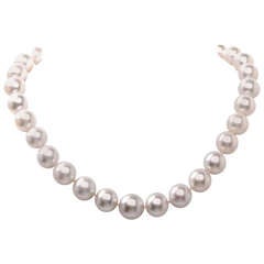 South Sea Pearl Gold Clasp Necklace