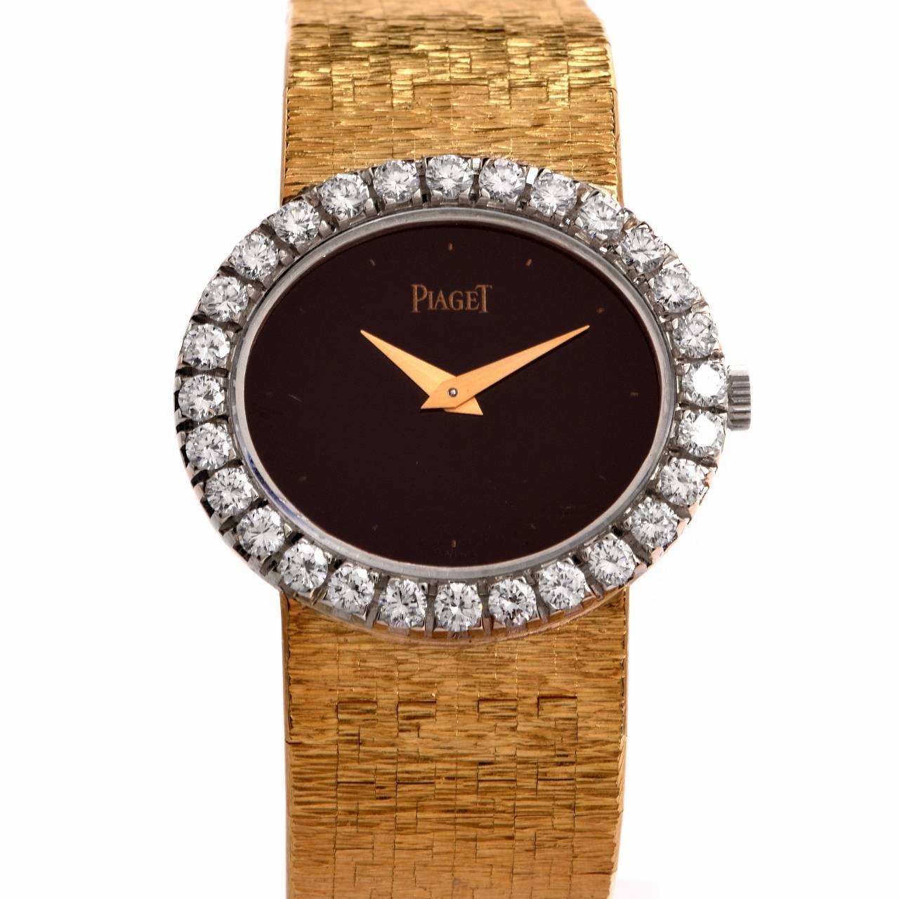 Piaget Lady's Yellow Gold Diamond Wristwatch Ref 9804A6 / 224237