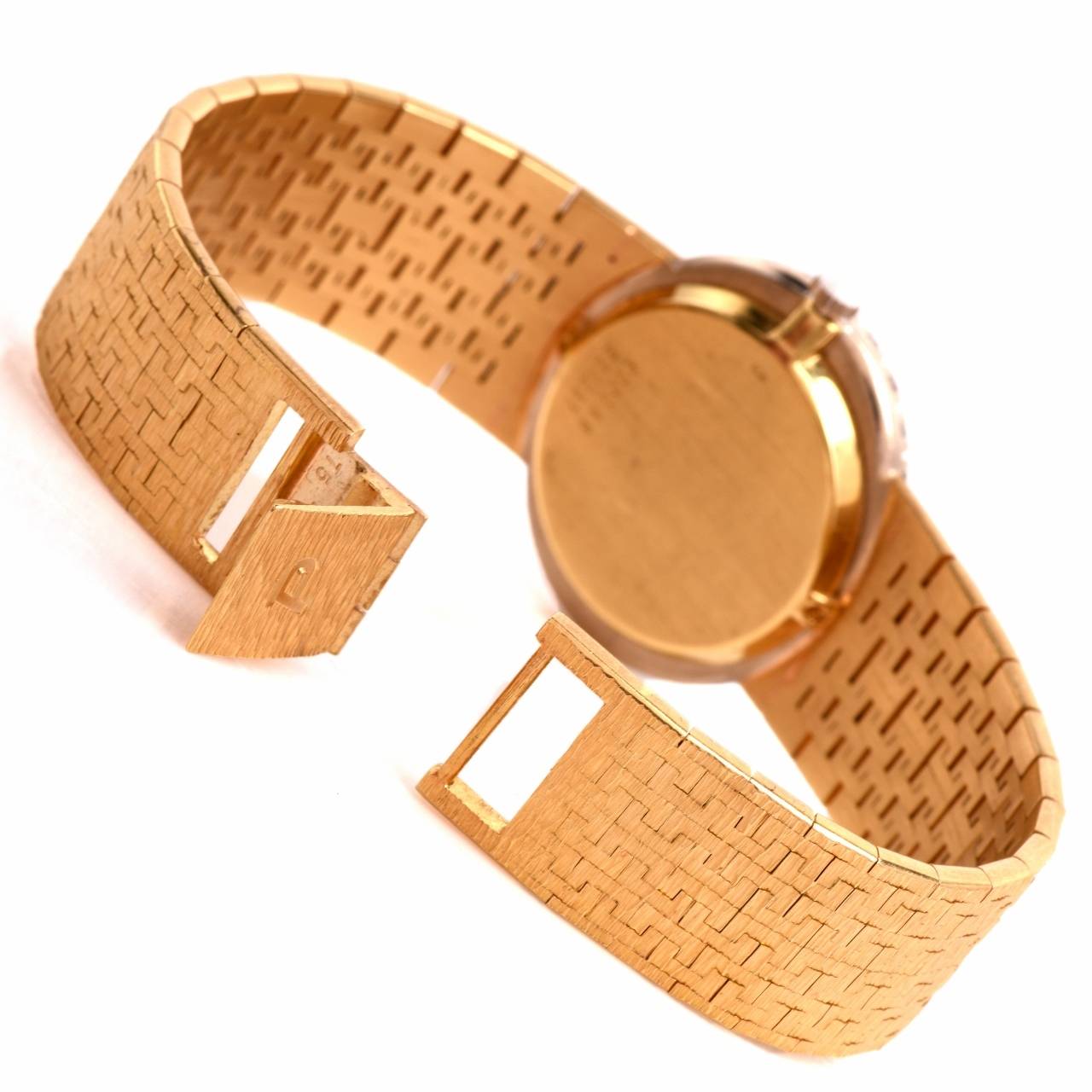 Piaget Lady's Yellow Gold Diamond Wristwatch Ref 9804A6 / 224237 2