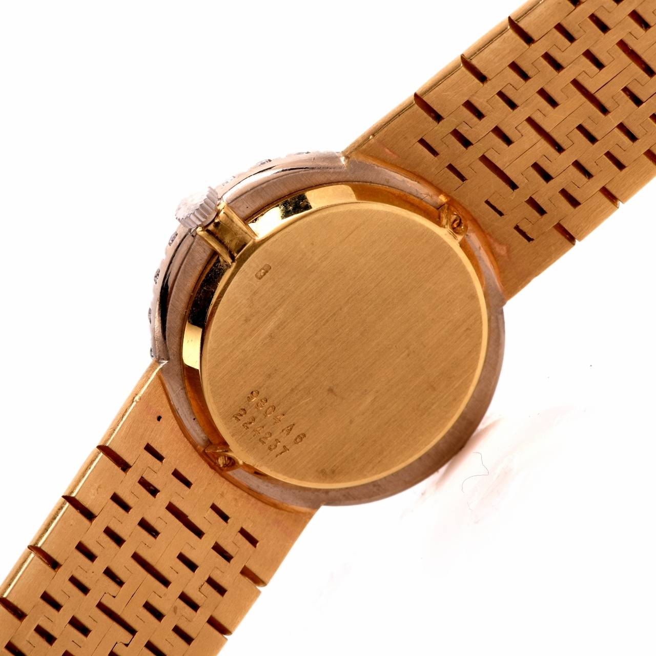 Piaget Lady's Yellow Gold Diamond Wristwatch Ref 9804A6 / 224237 4
