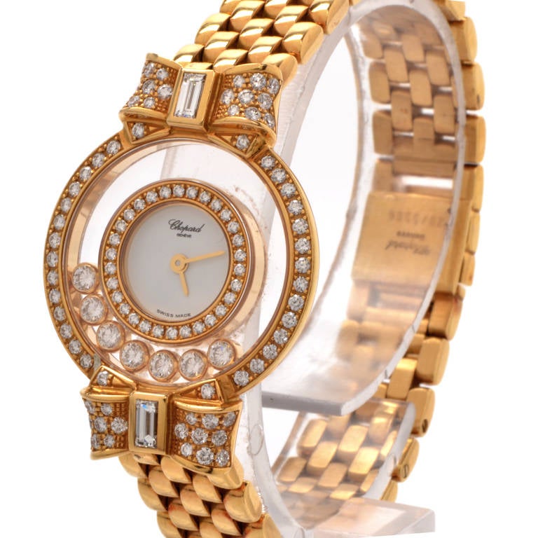 chopard happy diamonds watch vintage