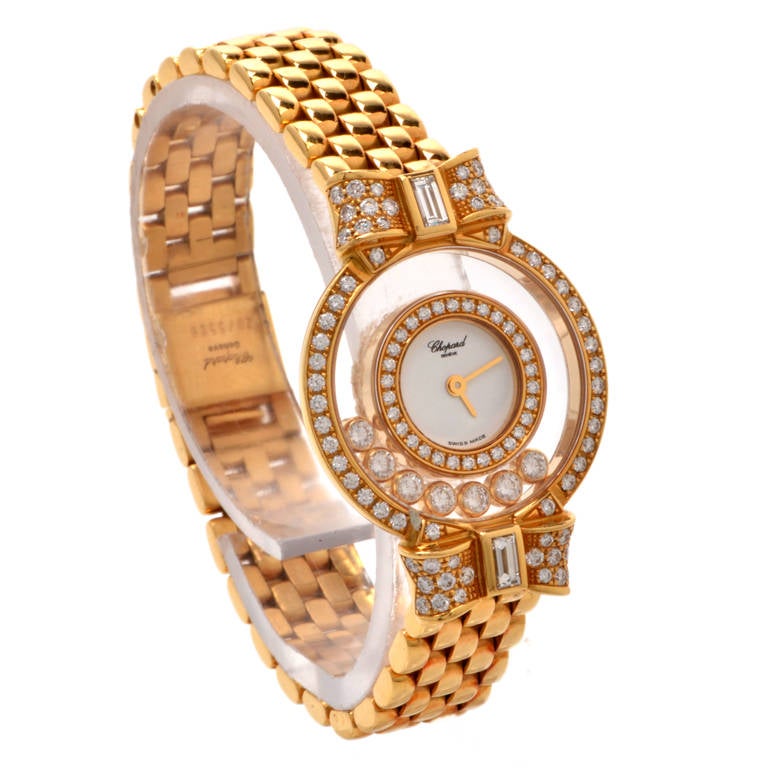 chopard happy diamonds ladies watch