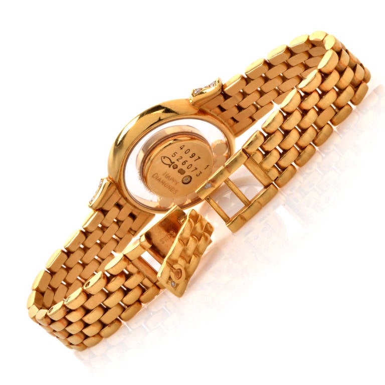 chopard diamond watch ladies