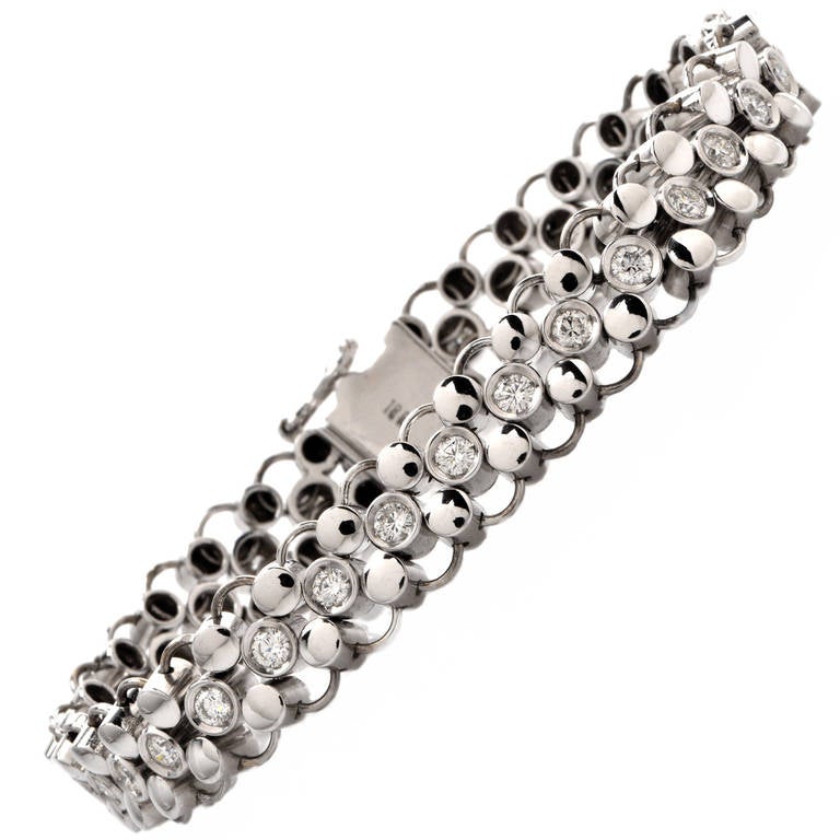 Heavy diamond bracelet Clearance