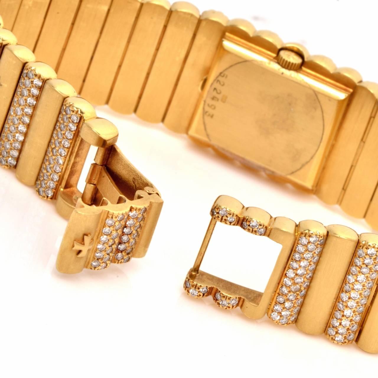 Vacheron Constantin Yellow Gold Diamond Manual Wristwatch Ref 15006 1