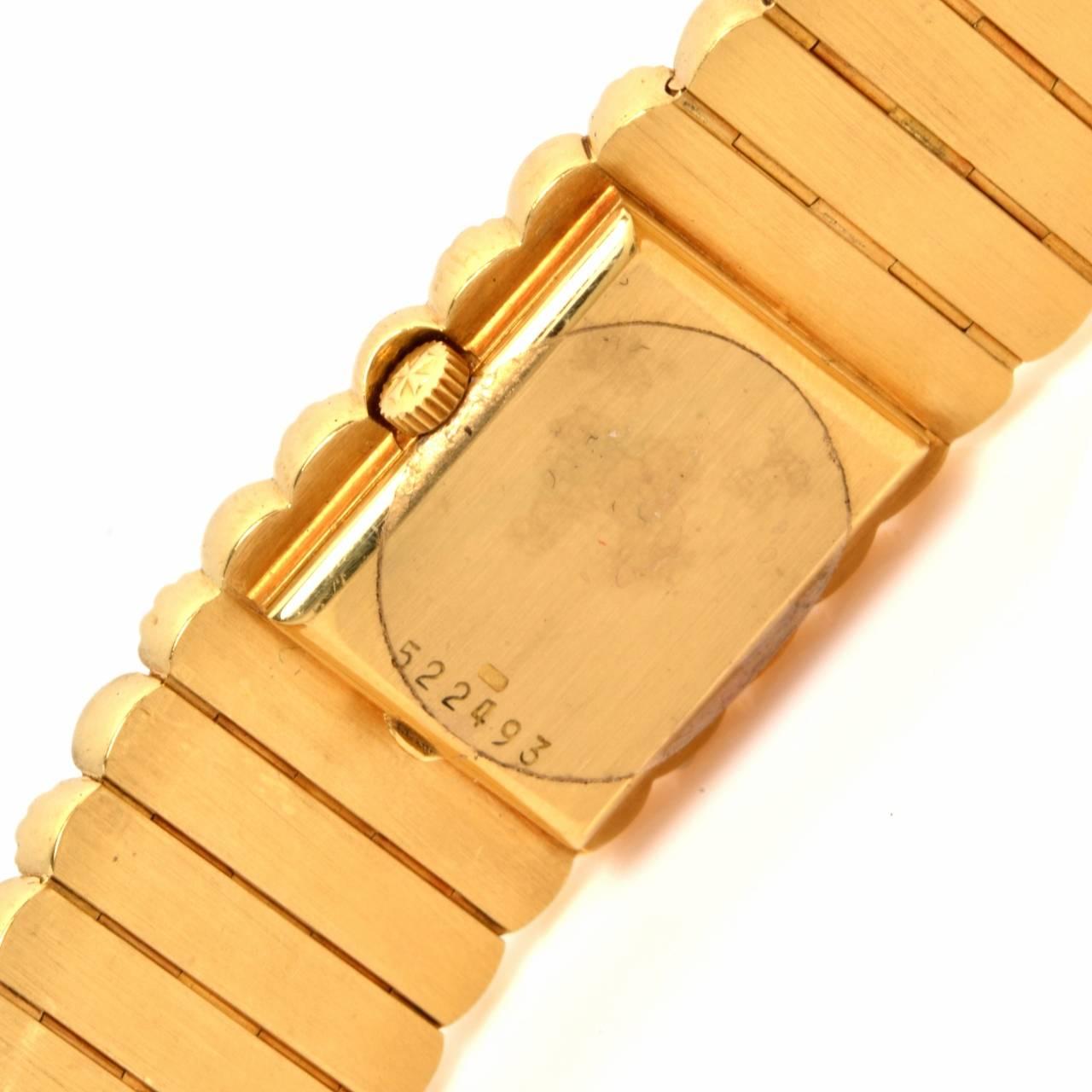 Vacheron Constantin Yellow Gold Diamond Manual Wristwatch Ref 15006 2