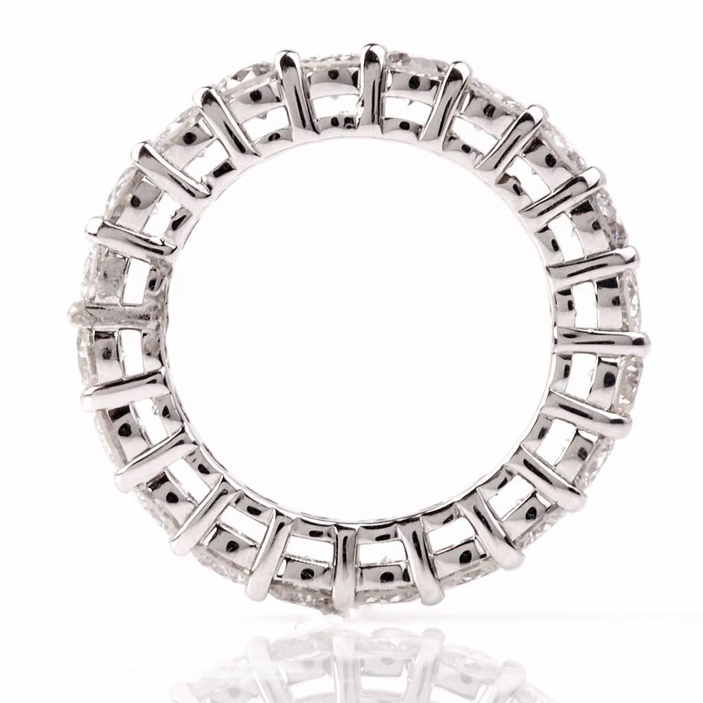 Modern Classic   Diamond Eternity Band Ring Size 5.5