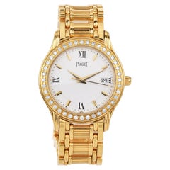 Piaget Polo Diamond 18K Gold M 501D Quartz Ladies Watch