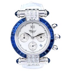 Chopard Imperiale 42mm Chronograph REF 38/3180-23 18K Gold Watch