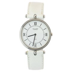 Van Cleef and Arpels 53 104 watch. La Collection 18k SS Round 32mm Watch