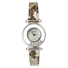 Chopard Happy 18k WG Diamond Watch. Chopard LUC 20/4780-21 Ladies