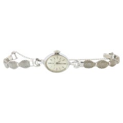 Genuine 18k Rolex Watch. 18k WG Ladies Dainty Cocktail Ladies Rolex