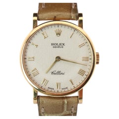 Genuine 18k Rolex Watch. 18k YG Rolex CELLINI 5109 Fully Serviced.