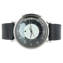 Jaeger Le Coultre Alarm Watch. JLC "Don Draper" Tuxedo Dial Memovox.