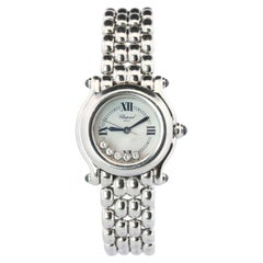 Chopard Happy Sport Sapphire Diamond Watch. Chopard LUC 27/8250-23 Ladies