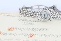Chopard Happy Sport Sapphire Diamond Watch. Chopard LUC 27/8250-23 Ladies