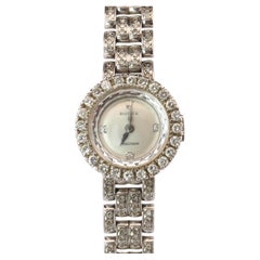 Genuine 18k Rolex 2604 Precision . 18k Gold Ladies Diamond Rolex Manual Watch