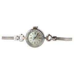 Genuine 18k Rolex 2633 Watch. 18k WG Ladies Dainty Cocktail Ladies Rolex