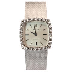 Genuine Rolex Watch. Diamond Bezel 1975 Ladies Manual ROLEX 2611 Precision