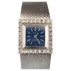 Genuine Rolex Watch. Ladies 18k Rolex 2189 Diamond Manual Watch.