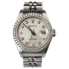 Genuine Rolex 79174 Watch. Rolex Oyster DateJust Computer Jubilee Diamond Dial.