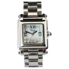 Chopard Happy Sport Square Diamond Watch. Chopard LUC 27/8893-23 Ladies