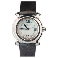 Chopard Happy Sport Sapphire Diamond Watch. Chopard LUC 8245 Ladies