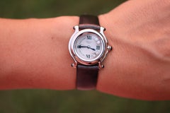 Chopard Happy Sport Sapphire Diamond Watch. Chopard LUC 8245 Ladies