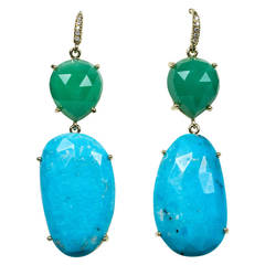 Elegant Precision Stone Earrings