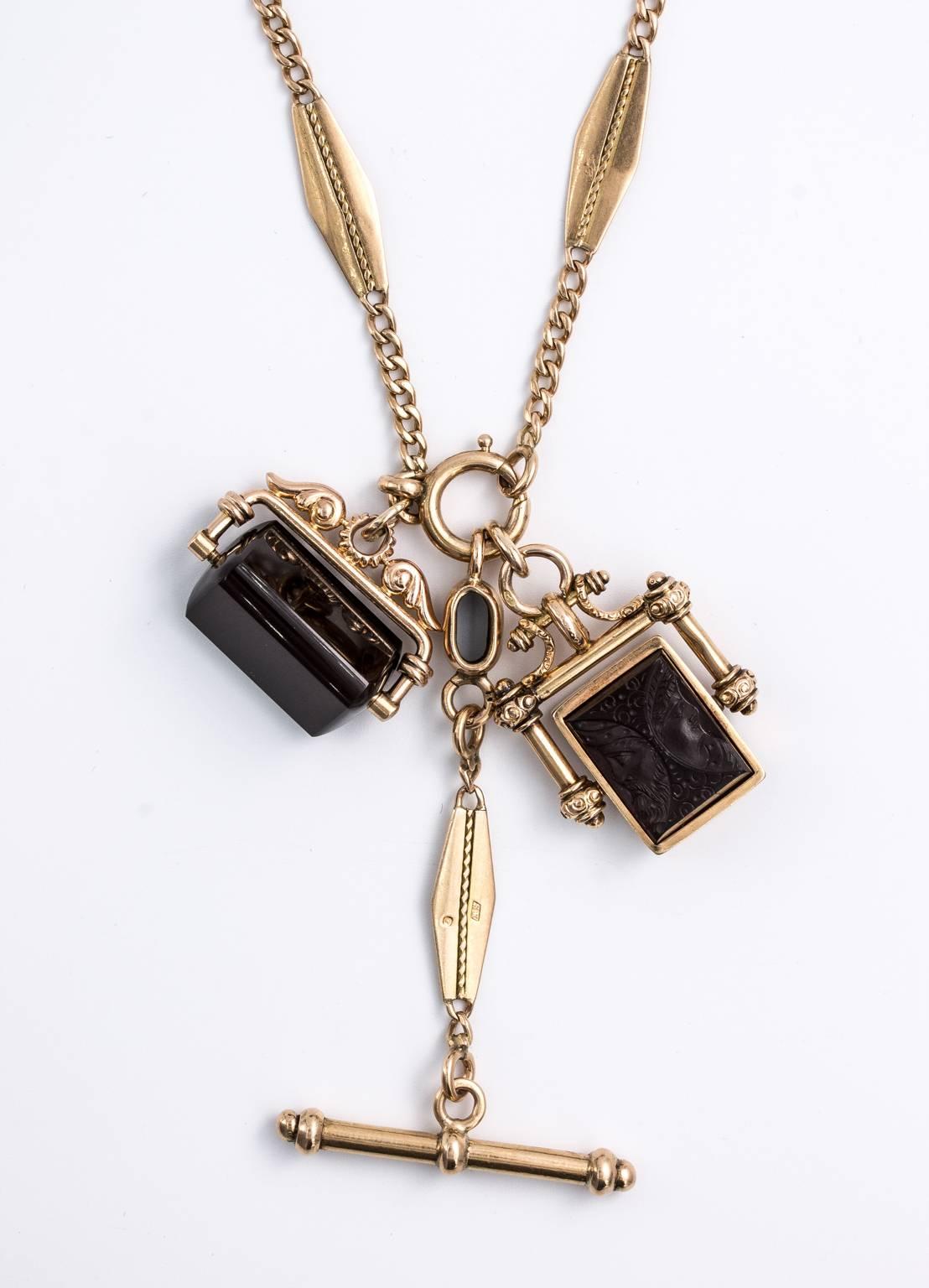 Victorian 19th Century Fob Necklace