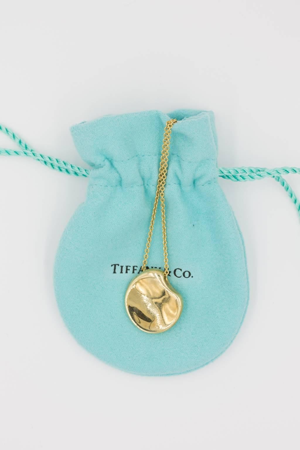 Contemporary Elsa Peretti for Tiffany & Co. Abstract Pendant Necklace