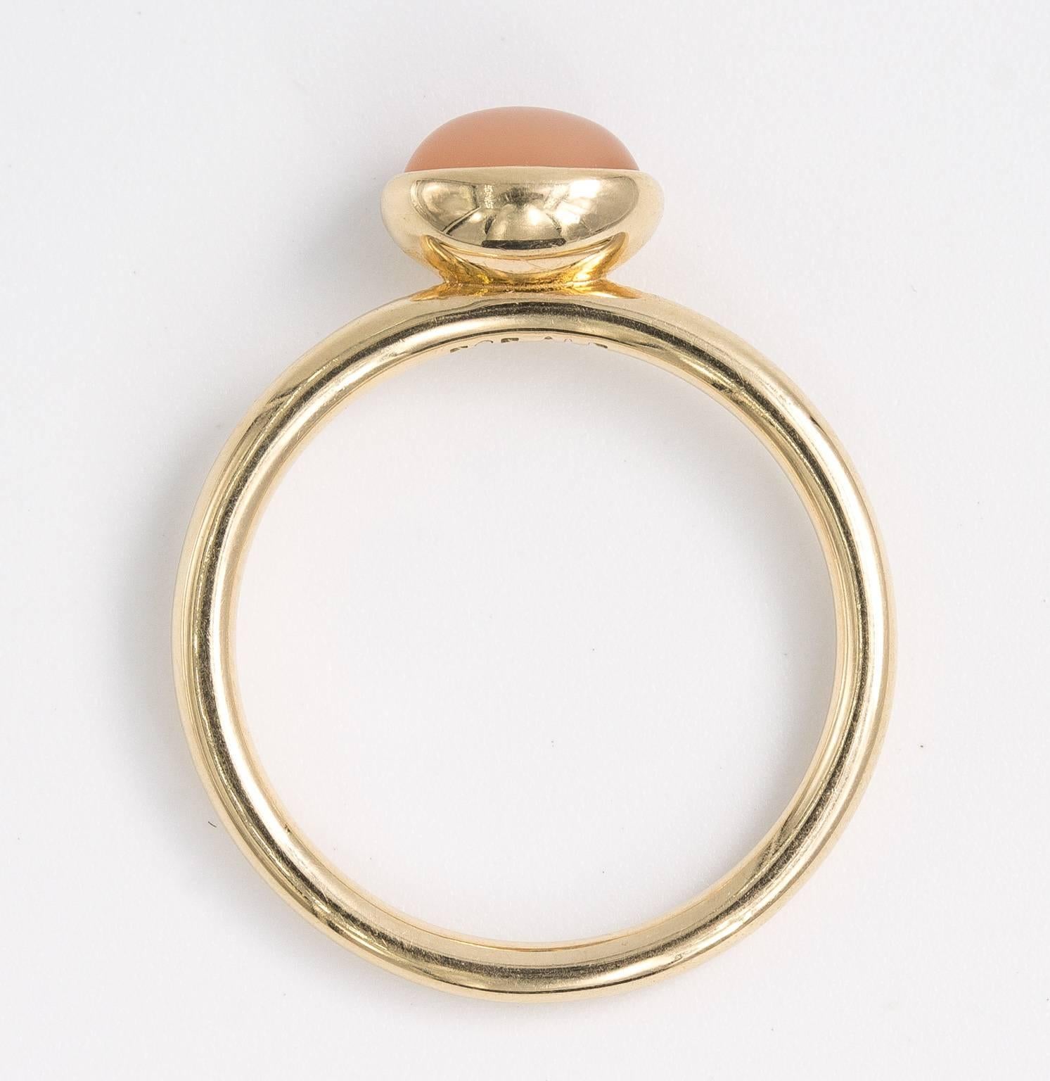 pandora rose quartz ring